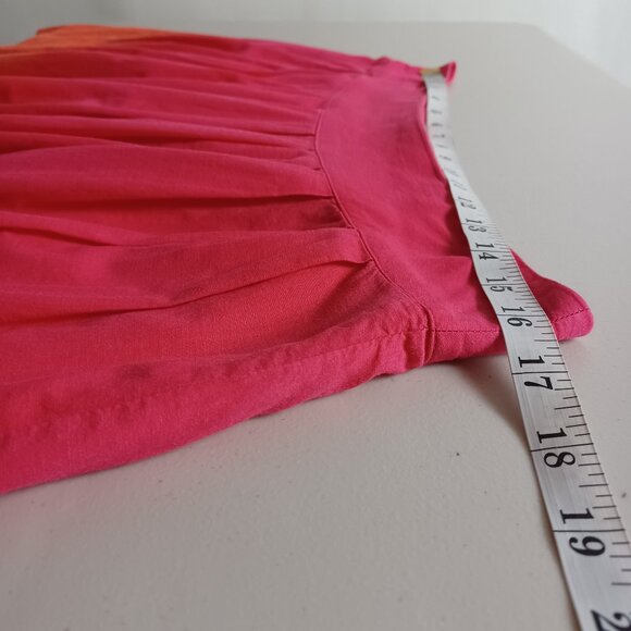 Jessica Pleated Ombre Circle Mini Skirt - Picture 12 of 15